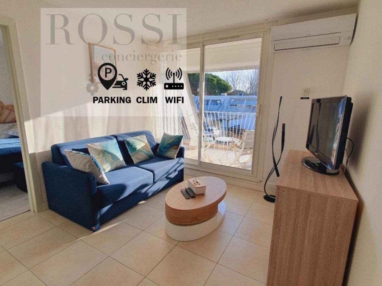 T2 West City Parking Clim Wifi 4Pers - Rossiconciergerie - Linge Inclus 拉格朗德默特 外观 照片